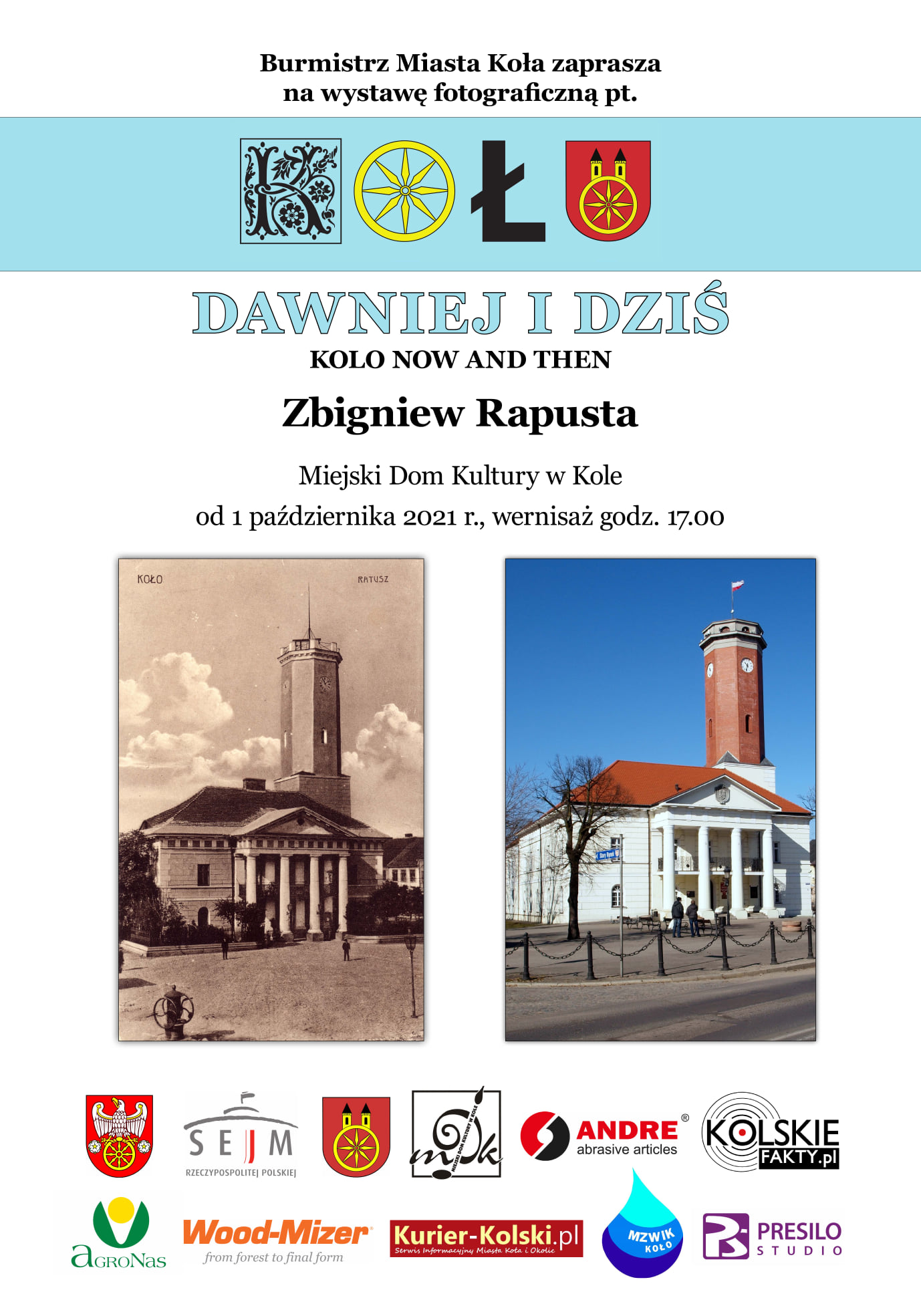 Zdjęcie przedstawia oficjalny plakat wystawy.