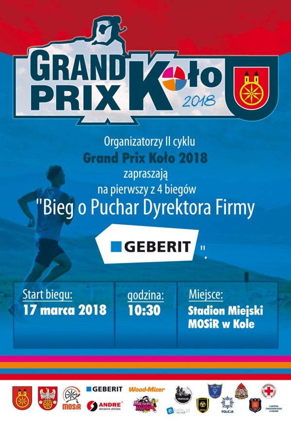 GRAND PRIX KOŁO 2018 - I bieg o Puchar Dyrektora Geberit  