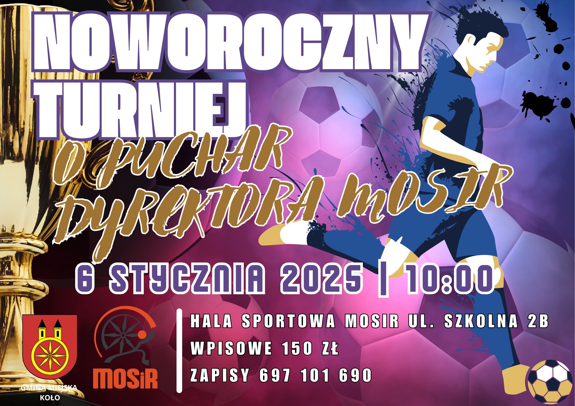 Plansza ma dynamiczny design, utrzymana w sportowym stylu. Na pierwszym planie stylizowany piłkarz w kopnięciu. Tło jest w odcieniach fioletu i różu, z elementami nawiązującymi do gry w piłkę nożną. Na złoty puchar, symbolizujący trofeum.