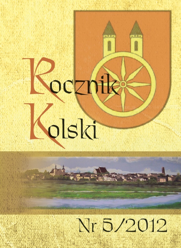 5 nr „Rocznika Kolskiego”