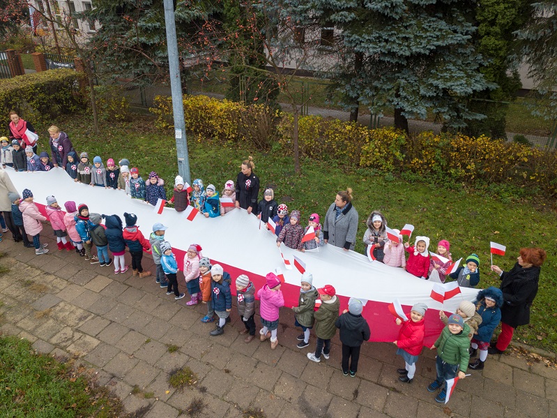 Obchody 100-lecia Odzyskania Niepodległości w PM 6 w Kole