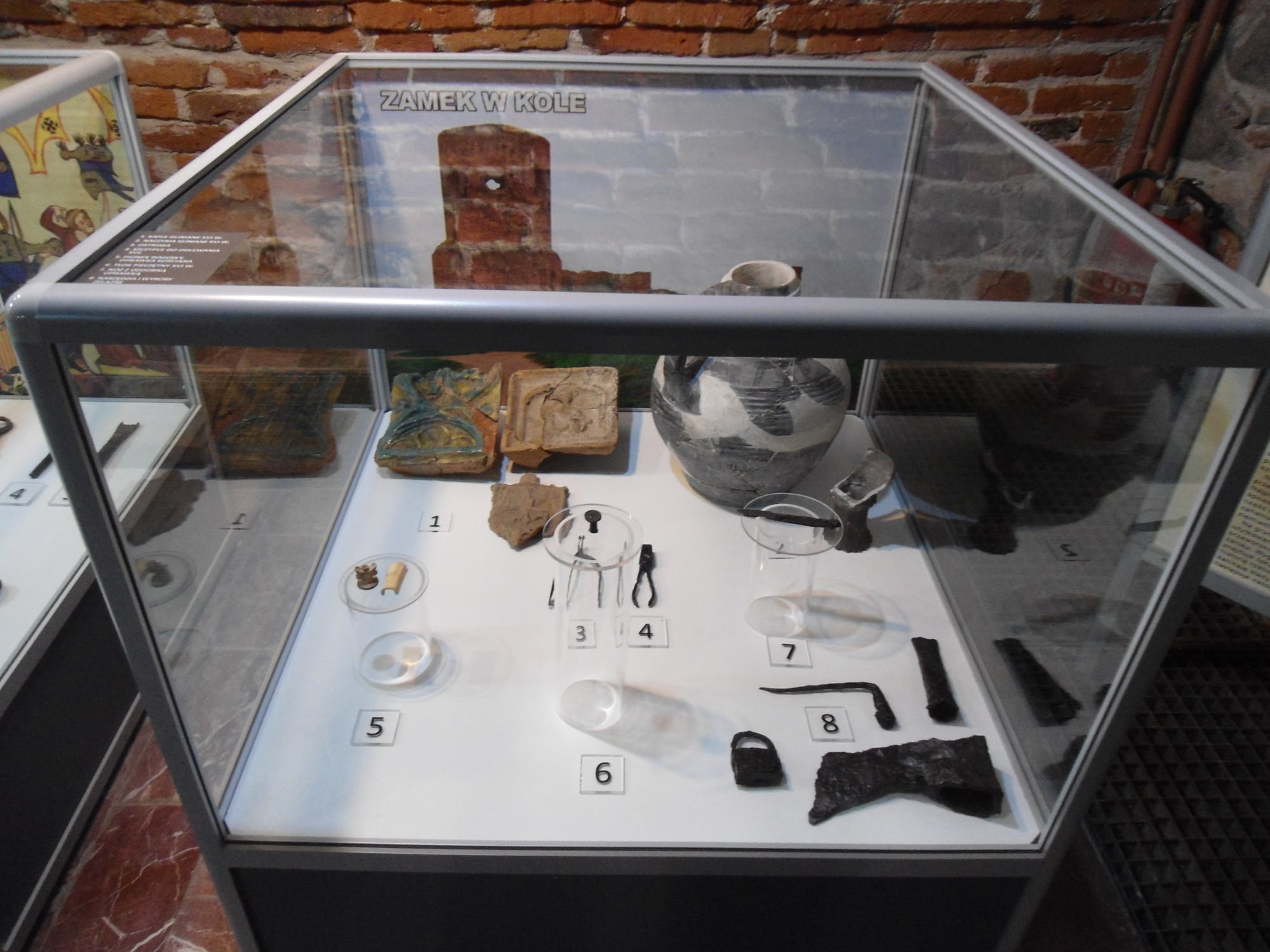 Eksponaty w Muzeum Okręgowym w Koninie.