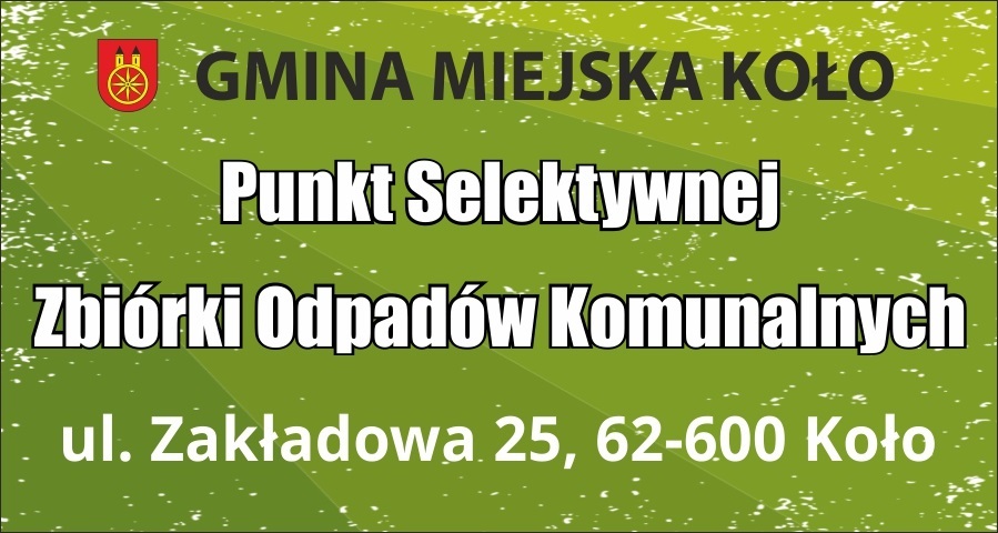 Infografika Punkt Selektywnej Zbiórki Odpadów Komunalnych (PSZOK)