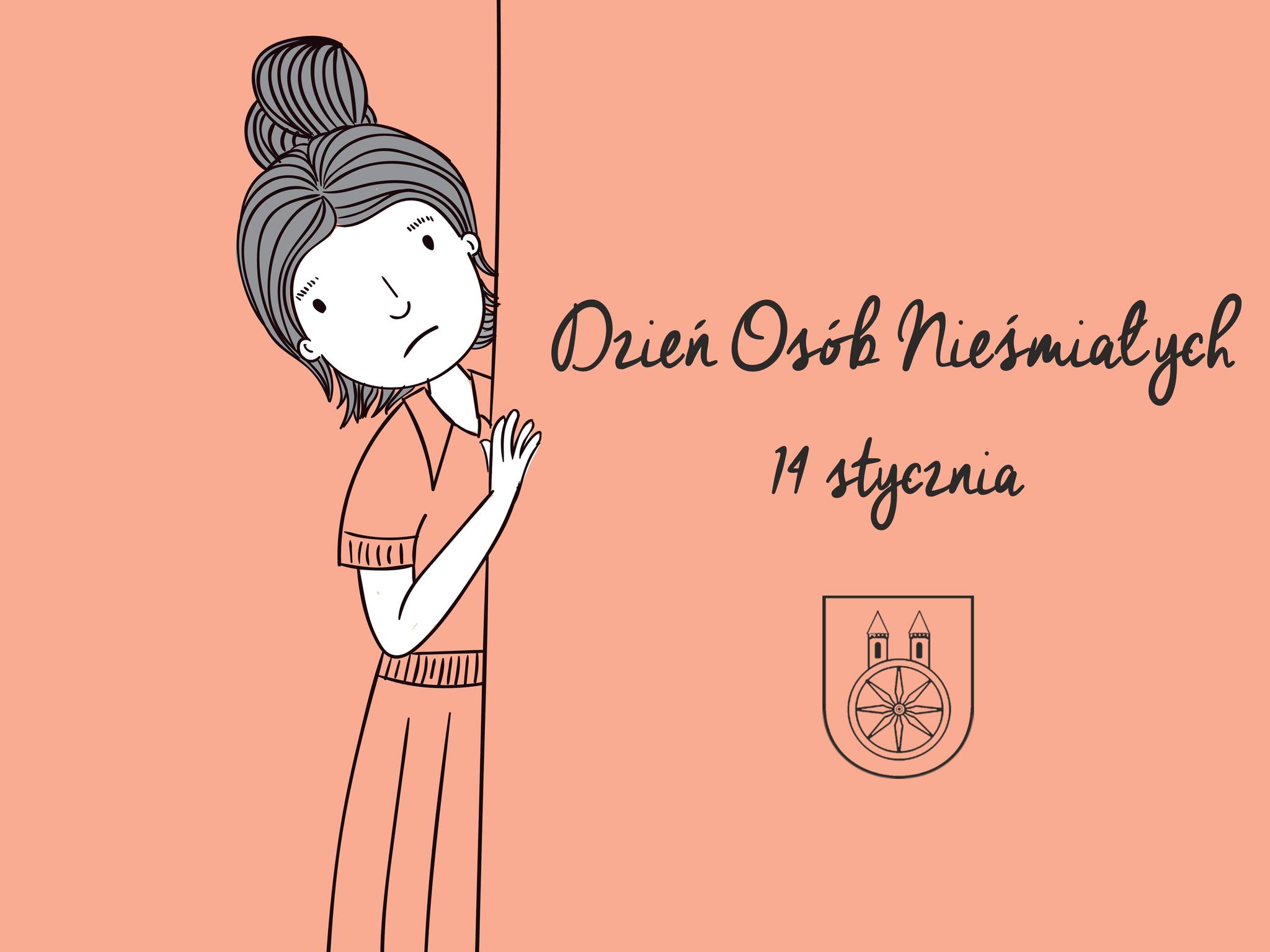 Plansza 14 stycznia 2022 Dzień Osób Nieśmiałych