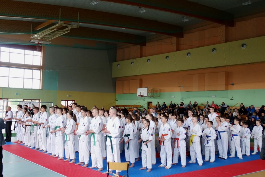 Ślesin szczęśliwy dla zawodników OYAMA KARATE