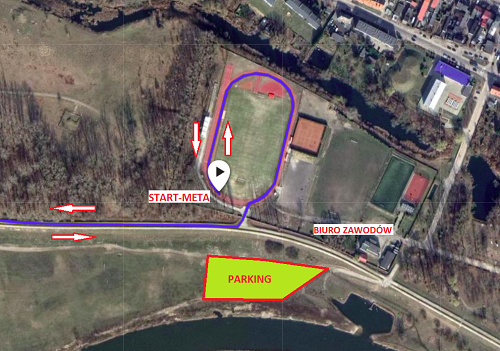 Mapa 40. Międzynarodowego Biegu Warciańskiego - niezbędne informacje