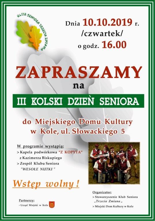 III Kolski Dzień Seniora