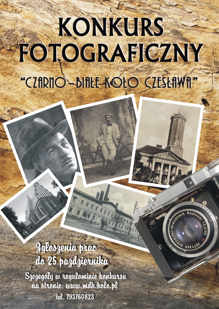 Konkurs fotograficzny „CZARNO-BIAŁE KOŁO CZESŁAWA”
