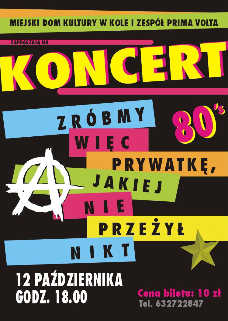 KONCERT pt. "Zróbmy więc prywatkę, jakiej nie przeżył nikt"