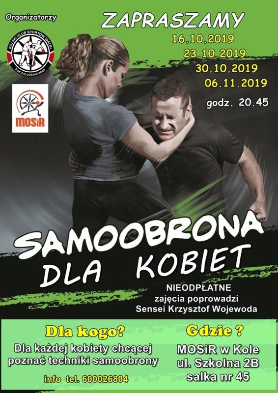 SAMOOBRONA DLA KOBIET