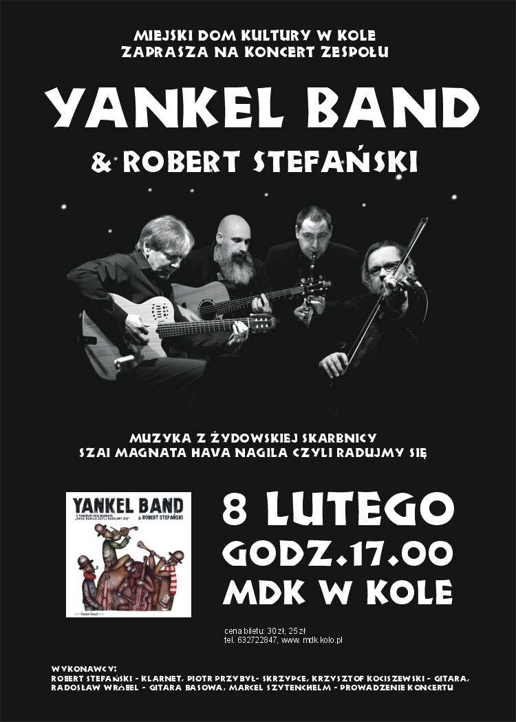 YANKEL BAND & Robert Stefański - koncert