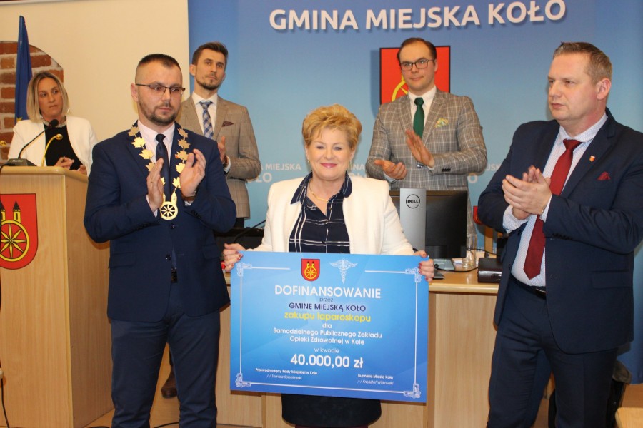 Miejski samorząd przekaże 40 tys. zł. na zakup laparoskopu!