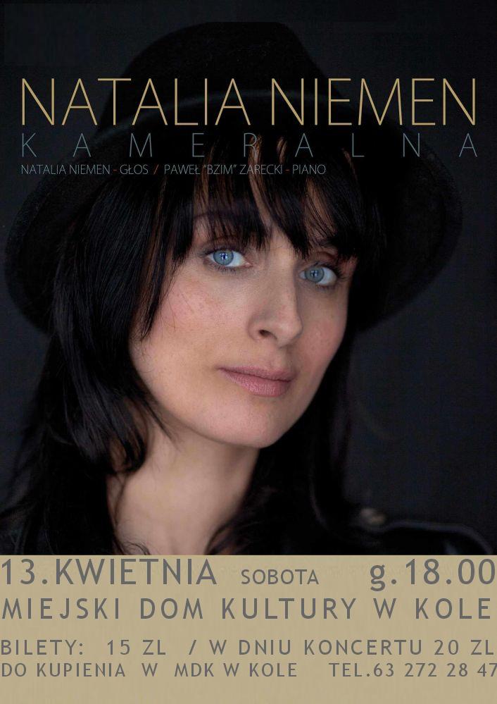 Koncert Natalii Niemen w MDK w Kole