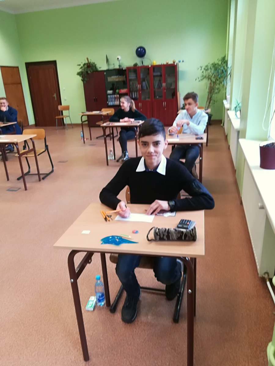 Konrad Zawiślak z SP 5 laureatem Wojewódzkiego Konkursu Fizycznego