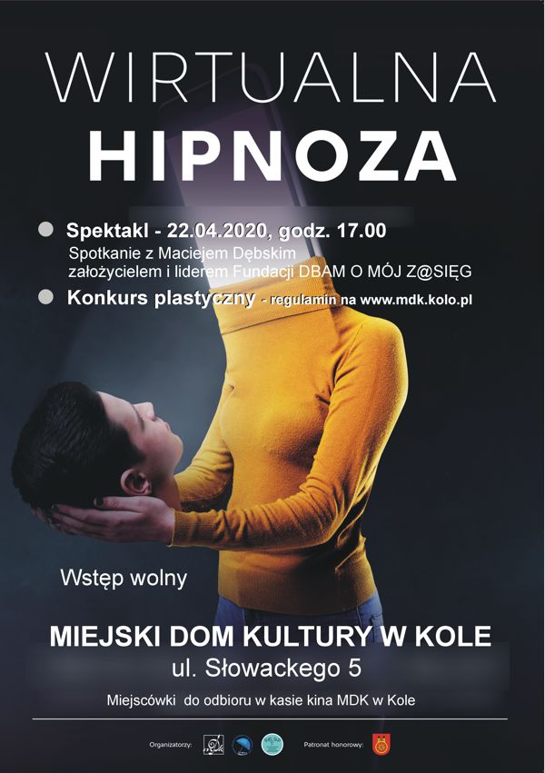 Konkurs plastyczny "Wirtualna hipnoza"