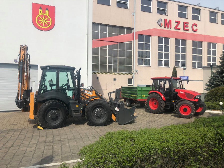 Nowe pojazdy i maszyny w MZEC Sp. z o. o.