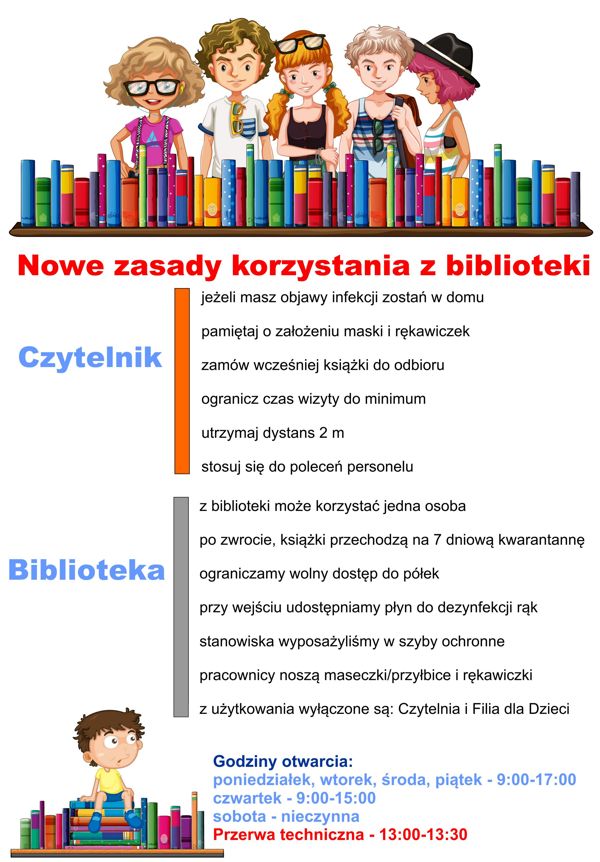 Nowe zasady korzystania z PiMBP w Kole