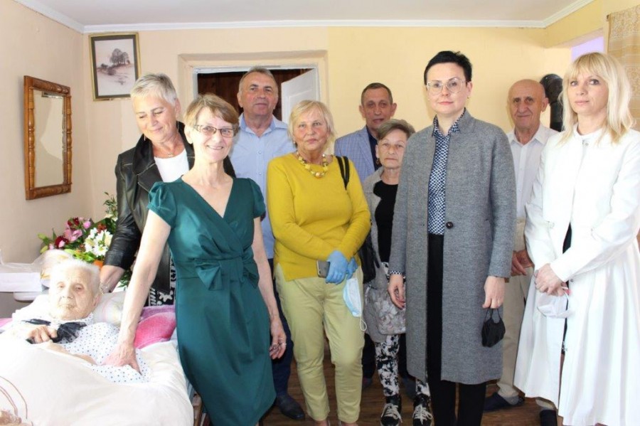 Setne urodziny świętowała pani Władysława Jaworska z Koła