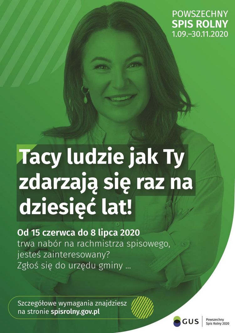 Nabór kandydatów na rachmistrzów terenowych do przeprowadzenia PSR 2020