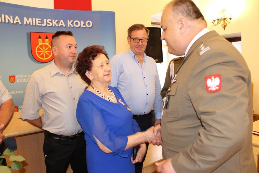 Mieszkanka Koła uhonorowana srebrną odznaką 