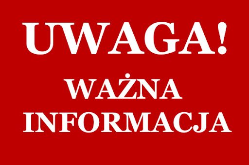 Komunikat Burmistrza Miasta Koła