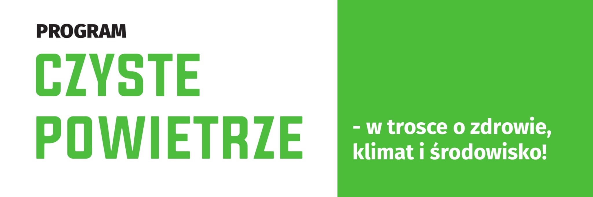 Infografika o programie Czyste Powietrze.