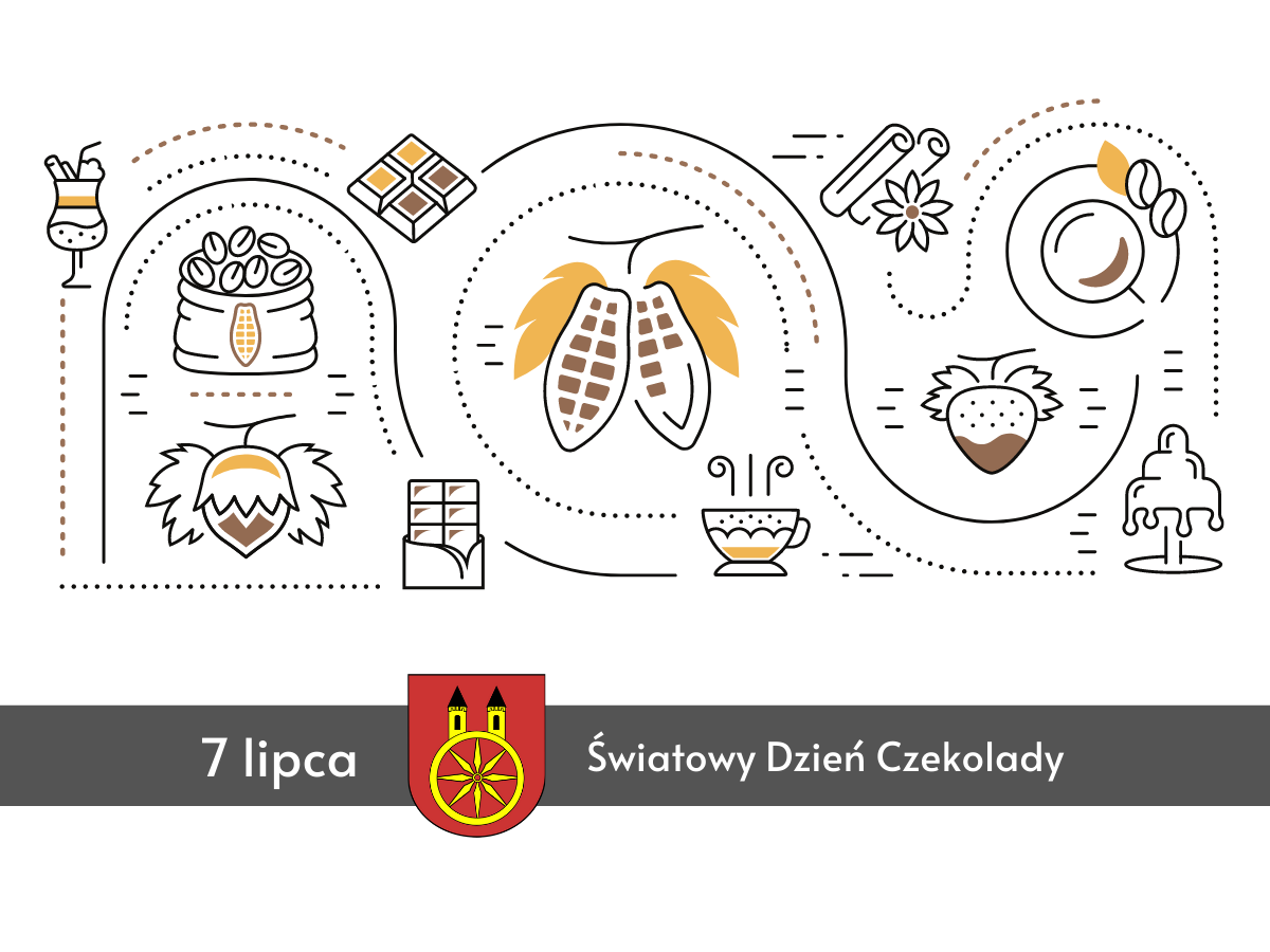 Plansza - 7 lipca Światowy Dzień Czekolady