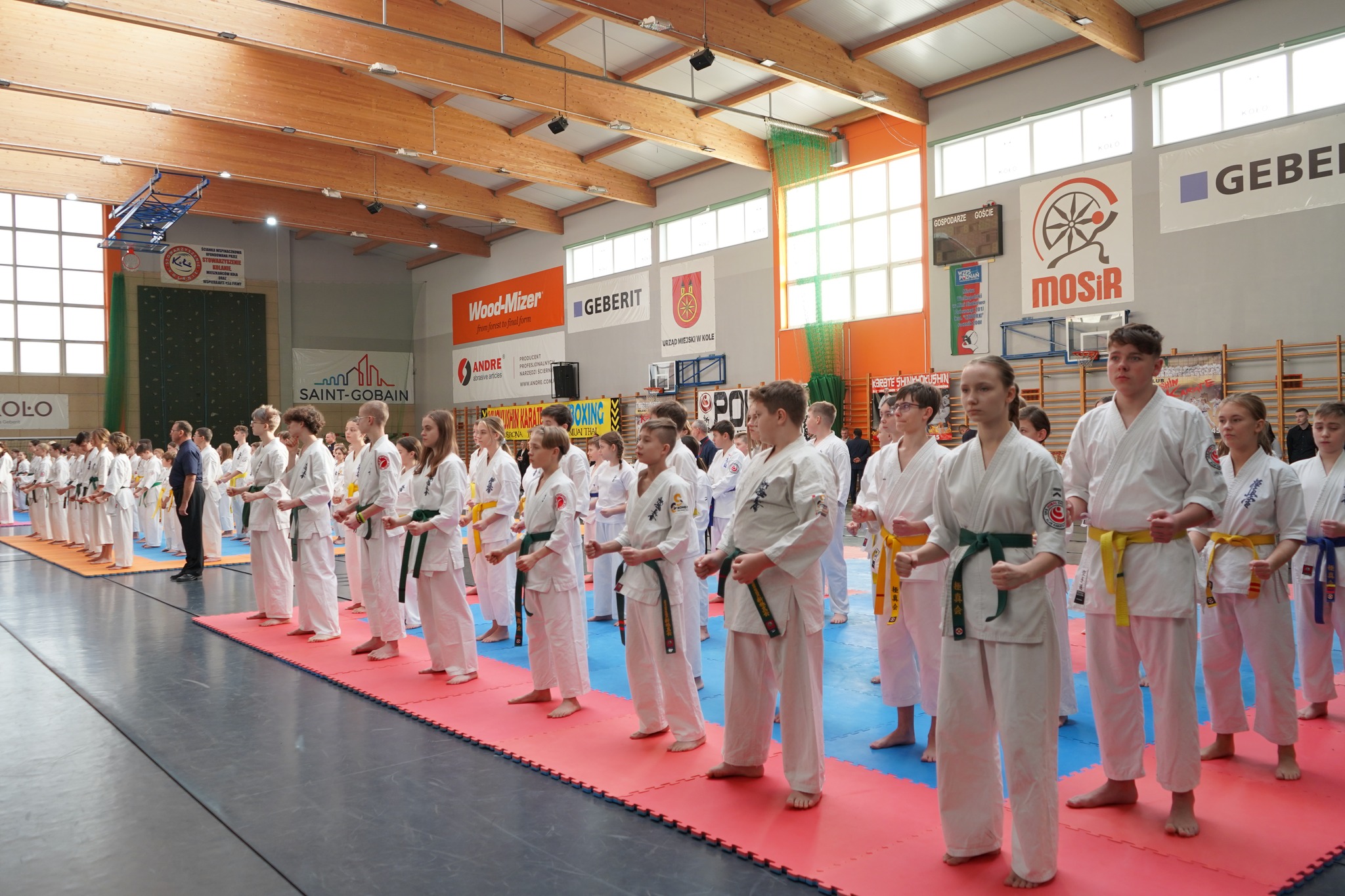 Ceremonia otwarcia i prezentacji uczestników Turnieju Polish Figter Cup w Kole