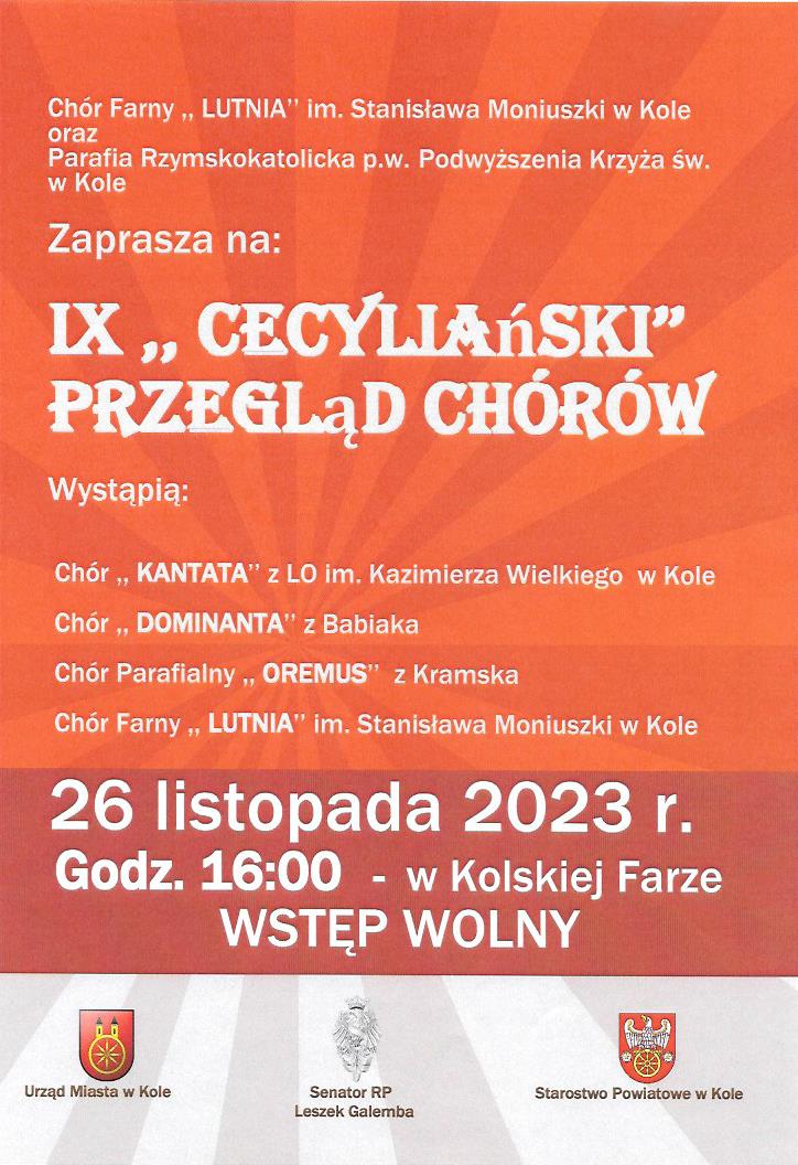 Oficjalny plakat IX 