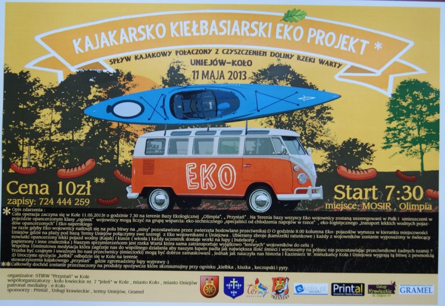 Kajakarsko-kiełbasiarski EKO PROJEKT