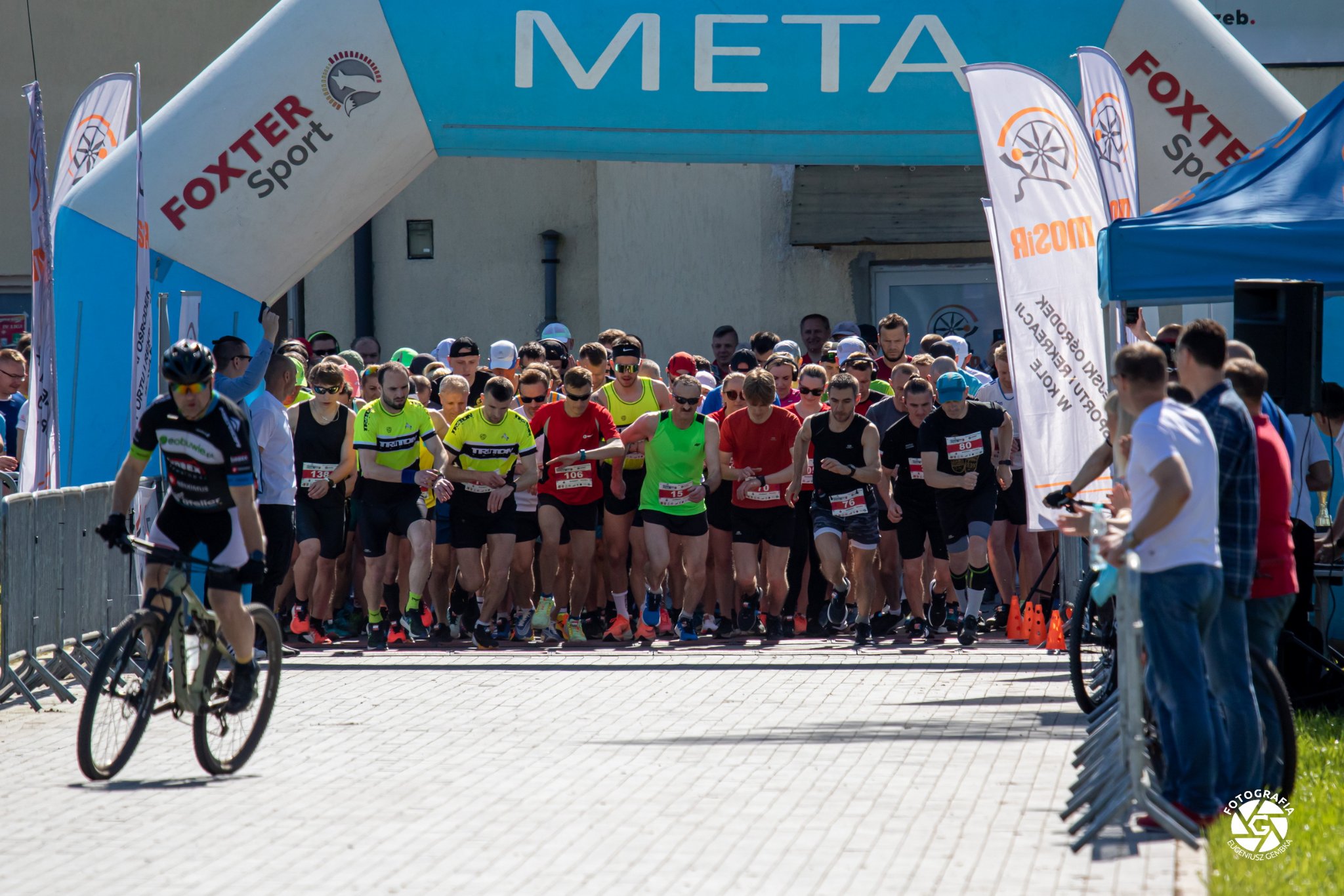 Startujący zawodnicy  3. z cyklu Grand Prix Koło 2022 biegu o Puchar Prezesa Firmy Andre