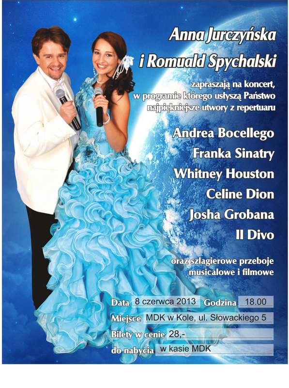 Anna Jurczyńska i Romuald Spychalski - KONCERT
