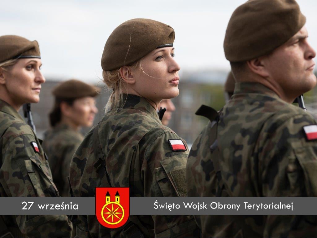 Plansza 27 września Święto Wojsk Obrony Terytorialnej 