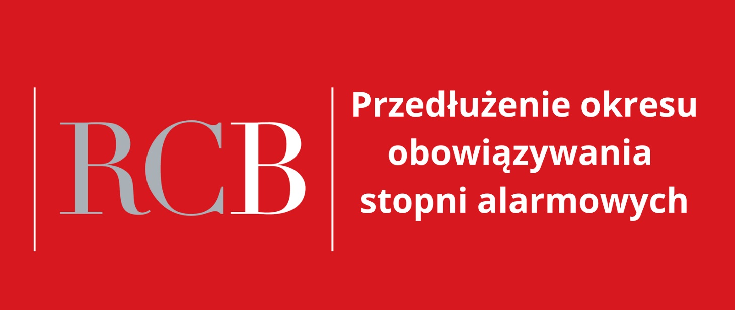 Przedłużenie okresu obowiązywania stopni alarmowych do 30 listopada 2023 r.