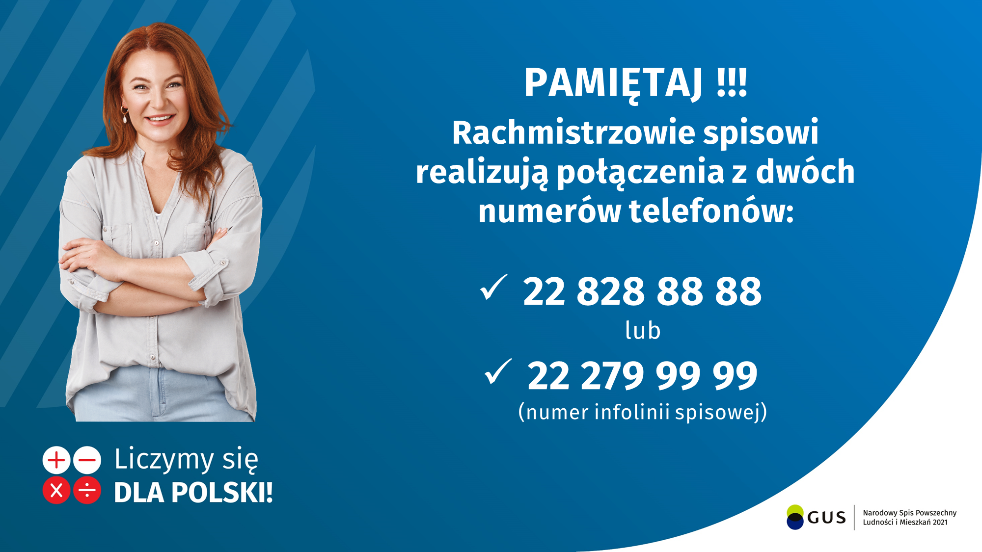 Infografika o Narodowym Spisie Powszechnym Ludności i Mieszkań 2021.