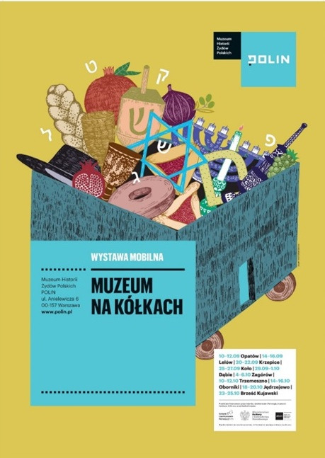Plakat wystawy o Żydach Kolskich - 