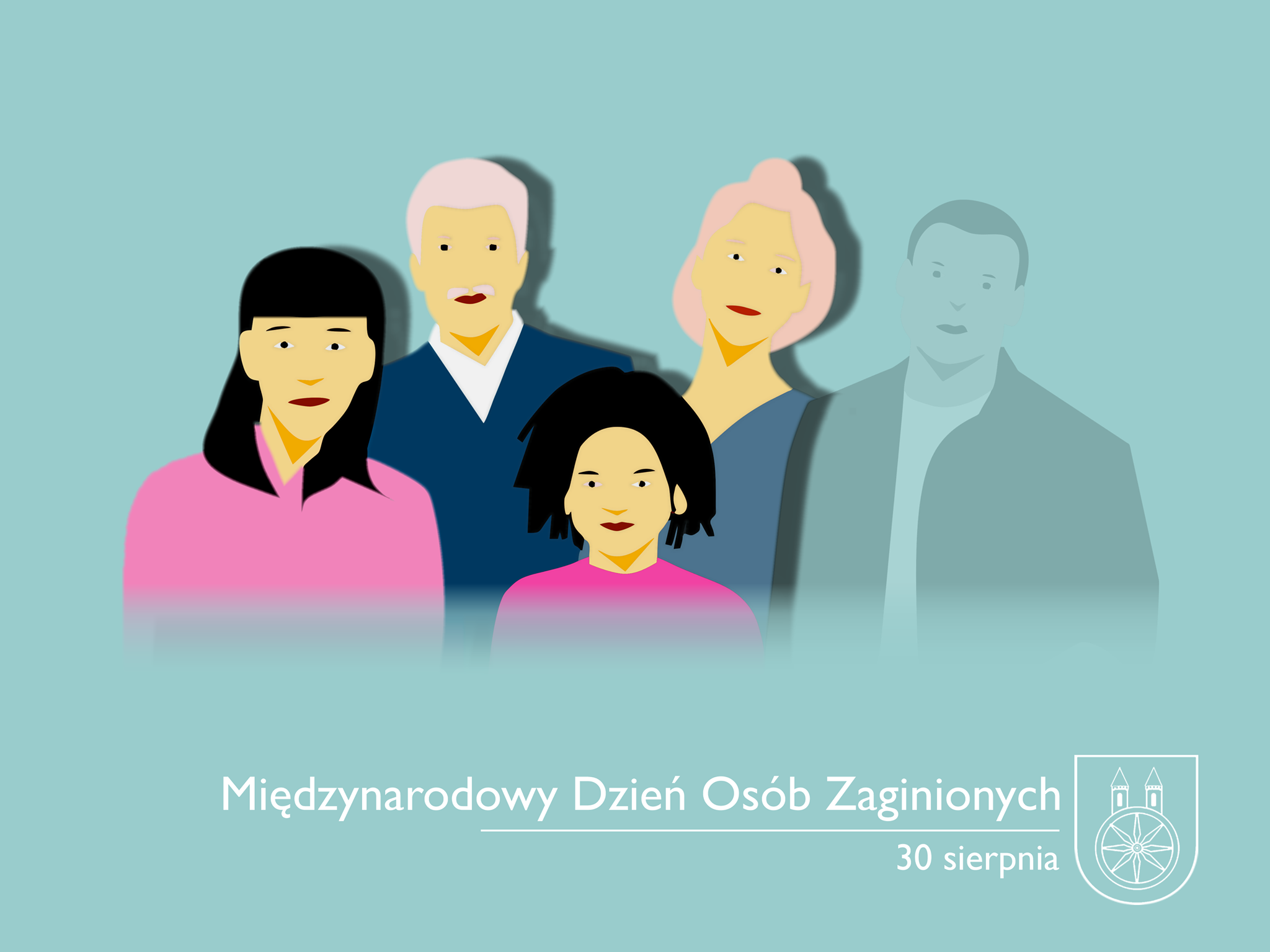 Plansza Międzynarodowy Dzień Osób Zaginionych.