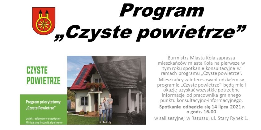 Infografika o programie Czyste Powietrze, tekst pod infografiką.