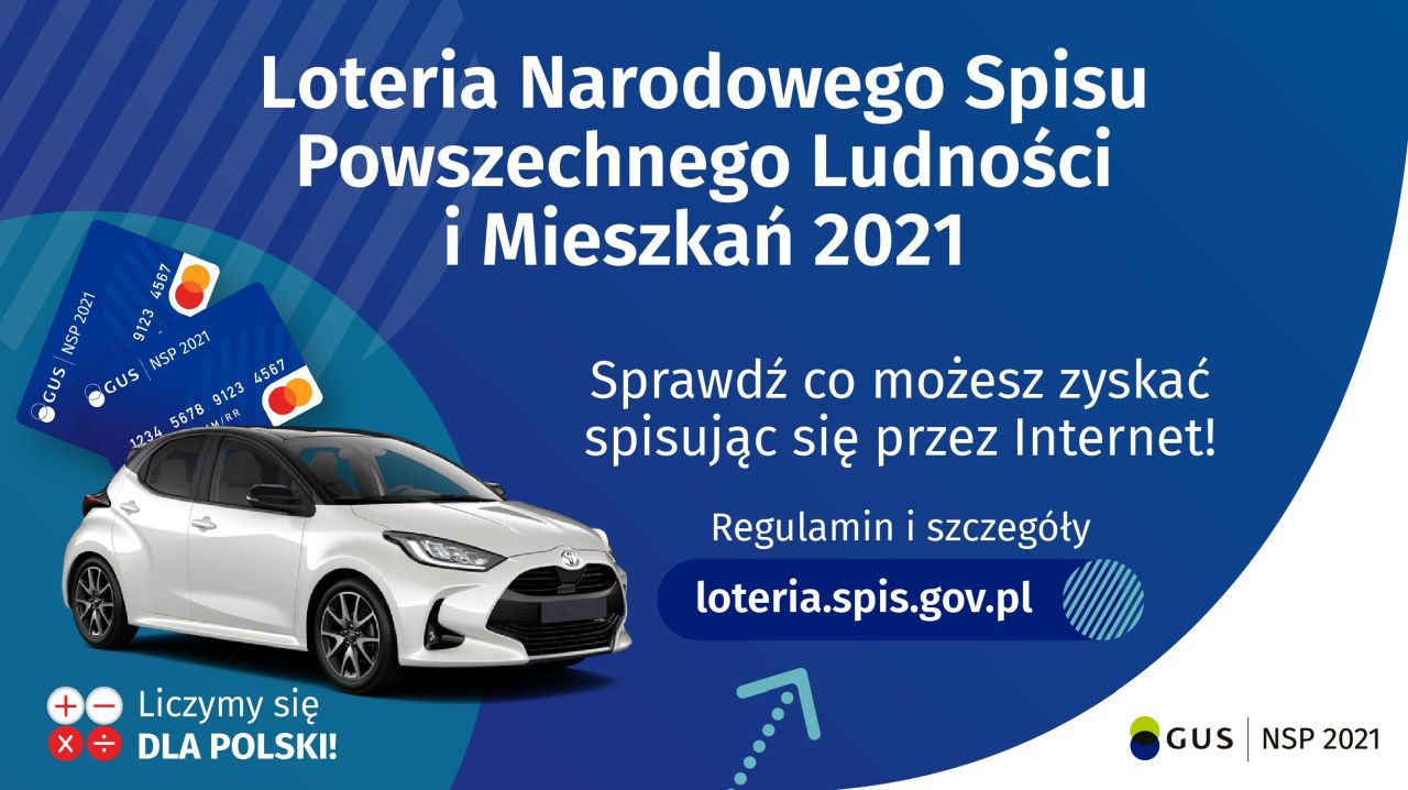 Infografika o Narodowym Spisie Powszechnym Ludności i Mieszkań 2021, tekst pod infografiką.